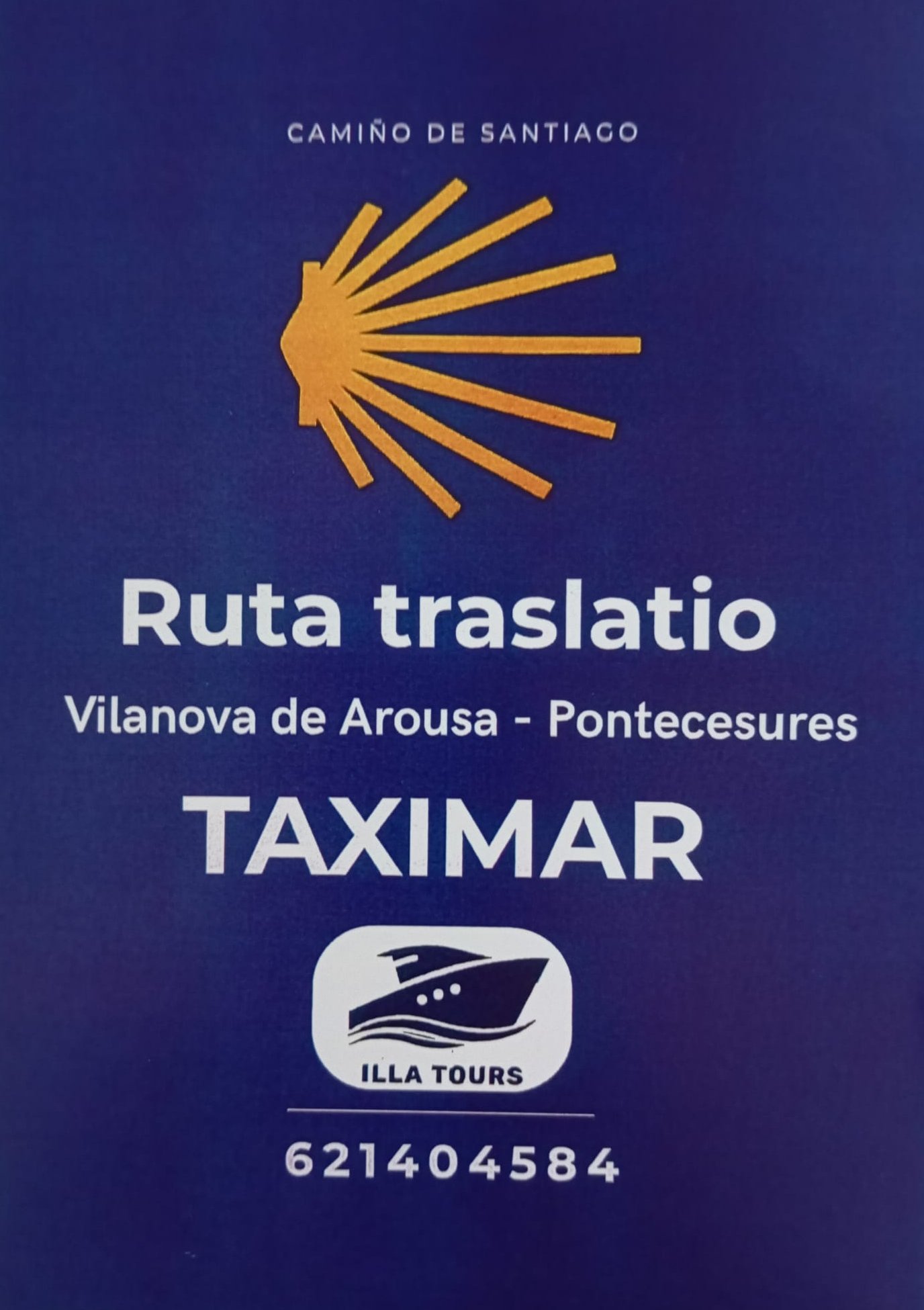 Ruta Traslatio Xacobea, peregrinos en barco